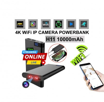 Camera Powerbank Camera Video with Voice Recorder